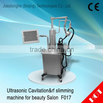 CavitationRF+ Ultrasonic cavitation+ polar RF+Tripolar RF + Vacuum Beauty machine