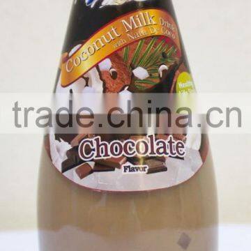 Coconut Milk with Nata De Coco Chocolate Flavor