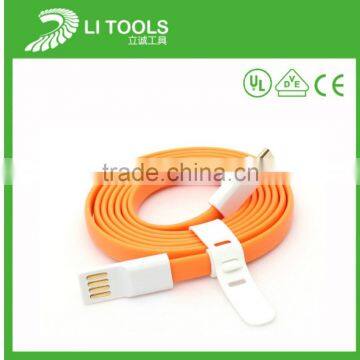 High quality connector colorful mp3 usb extension cable usb line