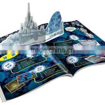 High Quality Customized Children Playing Book/Story Book/Pop Up Book Pringting