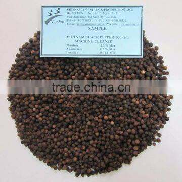 VIETNAM BLACK PEPPER CLEANED 550G/L, HIGH QUALITY, BEST PRICE (+841657106604 - whatsapp)