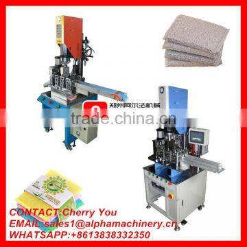 Sponge Scrubber Pad Cutting Machine and Sponge Welding Machine for Sale photo-2