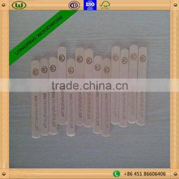 round edge wooden ice cream sticks hot stamp grade A in stocked