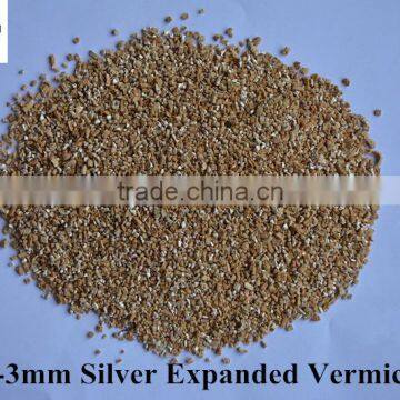 Bulk Expanded or Unexpanded Silver Vermiculite for Board Fireproof 0.3-1mm photo-6