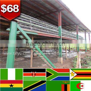 Trade Assurance NO.1 Cost Price Promotion Hot Galvanized Quality a Frame Chicken Cage for Sale