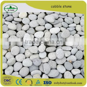 Superior quality river pebble/natural color stone pebble/tumbled white pebble stone