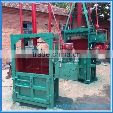 Professional vertical hydraulic baler press machine for raw wool/baler for wool