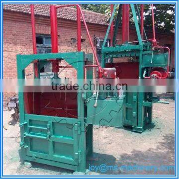 Professional Vertical Hydraulic Baler Press Machine for Raw Wool/baler for Wool