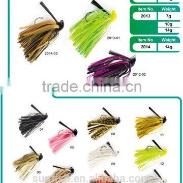 Rubber Jigging Head , Professinal Fishing Lure 2017