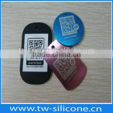 Custom Pet Tag QR Code Dog Medal