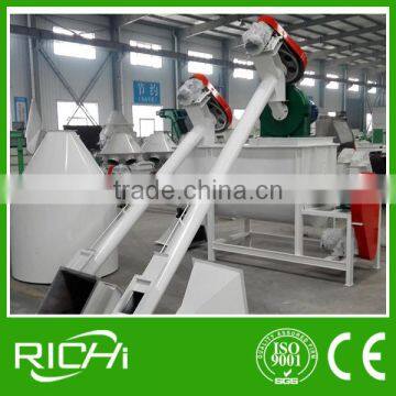 Exported to Slovenia Single Shaft Blade 500 Kg/batch Animal Chicken Feed Mixing Machine photo-6