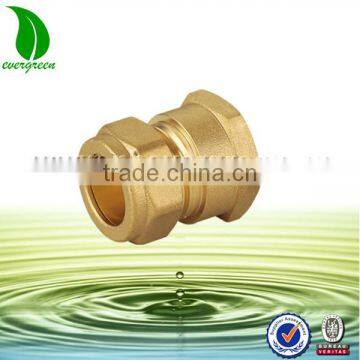 Brass Female Ferrule Connector for PEX-AL-PEX Pipe