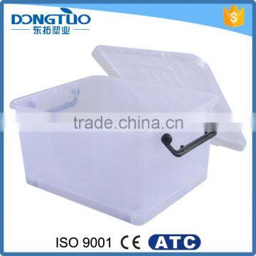 Customized plastic storage box, hard plastic box for storage