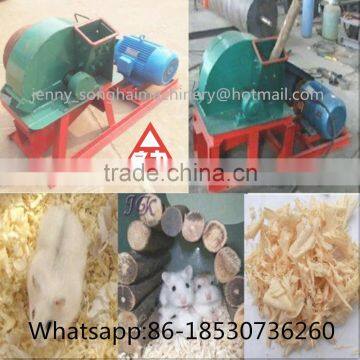 Promotion Industrial electric top quality portable large capacity wood shredding machine, wood shavings for poultry bedding