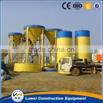 Hot sale sheet steel silo for clay brick production line