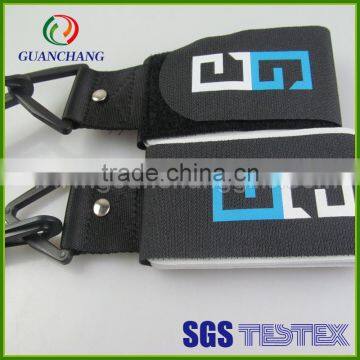 custom guanchang polyester adjustable ski wrist strap as your design