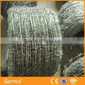 SHENGMAI 150m,200mm Barbed Wire Length Per Roll