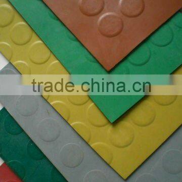 button rubber tiles