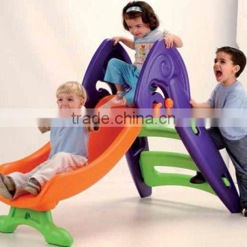 OEM outdoor&indoor plastic playground slide for kids, Slide Type swing toys.