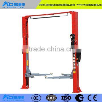 AOS-2-45KC Clearfloor Two Post Auto Car Lift With Capacity Of 4500kg