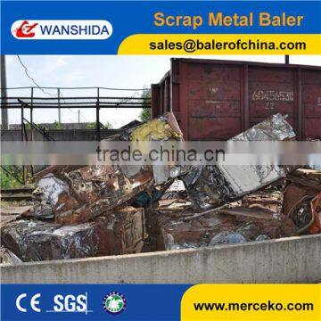 China Wanshida High Efficiency Car Bailer