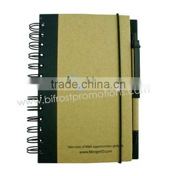 Spiral Notebook With Yellow Paper