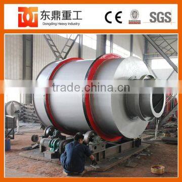 The Three Cylinder Silica Sand Rotary Dryer with high efficiency