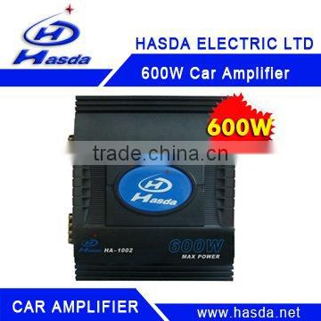 600W 4 Channel Car Bridgeable Amplifier