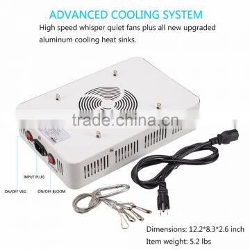 Full Spectrum Hydroponic 300 Watt LED Grow Light Full Spectrum for Indoor Plants Veg and Bloom, Hydroponic Greenhouse Garden photo-3