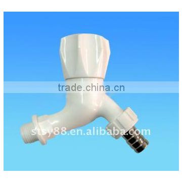 white color ABS/PVC Quarter Turn Plastic Taps/Faucet