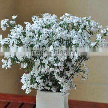 Home table decoration silk babys breath decorative artificial flower making