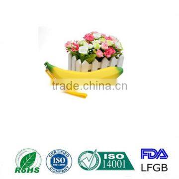 New Fashion Yellow Banana Shape Change Silicone Pocket, Silicone Coin Purse photo-2