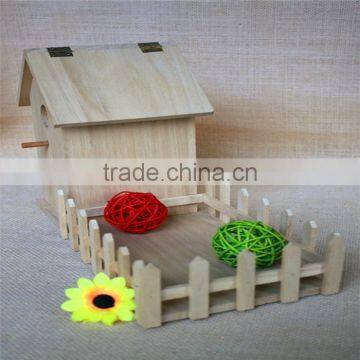 Cheap Prefab Homes Wood Courtyard and Home Decor Wood Words Home and Garden Christmas Decorations Wood House Toy for Sale photo-6