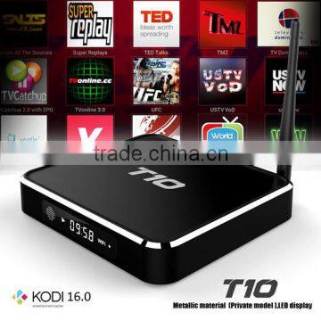 Original T10 Android 5.1 TV Box Bluetooth and Kodi 16.0 Dual Band Wifi T10 Smart tv Box Support OEM/OEM photo-4