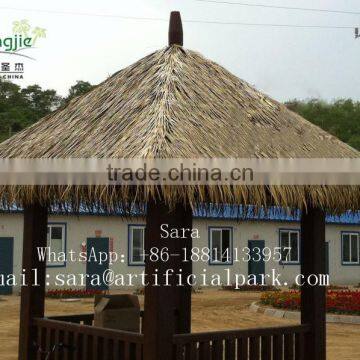 Artificial Thatch Roofing,Extrusion Decorative Dry Plastic Synthetic photo-2