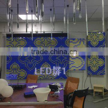 Wholesale cheap full color foldable flexible stage background P25mm screen
