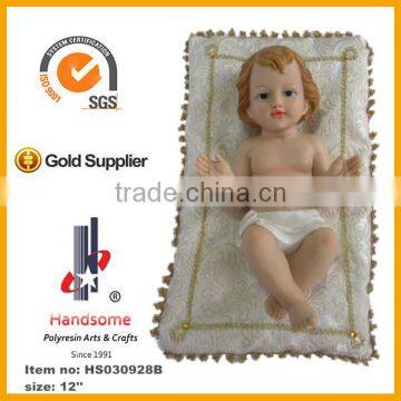 8 Inch Catholic Religious Polyresin Baby Jesus Figurine photo-2