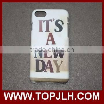 White Coated Hard Case for Iphone 7/7 Plus Custom Made Phone Case photo-5