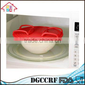 NBRSC Kitchen Plastic Multi Function Microwave Tray Food Dish Plate Stand Rack Wholesale photo-4