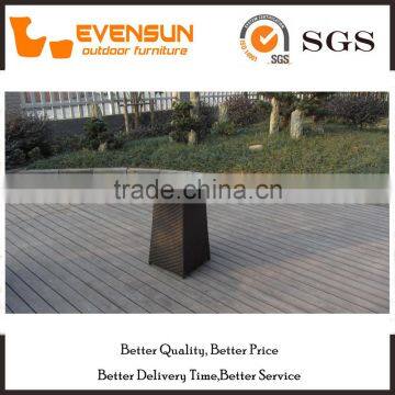 Garden Flat Wicker Hamper Box Outdoor Rattan Storage Furniture photo-6