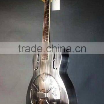 Metal Body String Musical Instrument, Single Cone Resonator Guitar, 40'' Resophonic Guitar photo-3