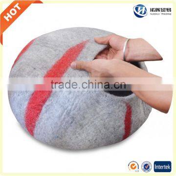 2016 wholesale best quality wool felt cat cave bed in amazon ebay