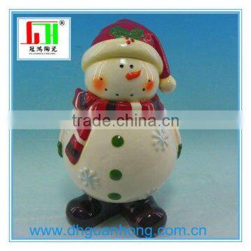 Hot sale mini round colorful dehua ceramic container for food