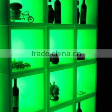 colorful led bar furniture, led ice bucket, led wine tank