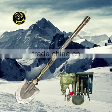 Garden Multifunctional shovel Survival kit outdoor multifunction camping equipment as shovel knife cutter and hoe