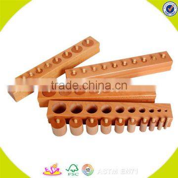 2017 New Design Toddlers Geometry Blocks Wooden Montessori Toys for 2 Year Old W12F009 photo-4