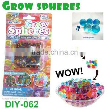 Magic Colorful Water Growing Spheres Toys