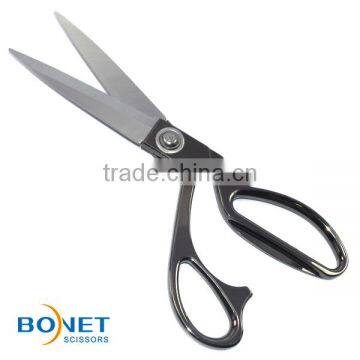 S13002G/B/C/S 9-1/2" 4 Colors Superior Quality Ice Tempered Stainless Steel Blade Zinc-alloy Handle Tailor Fabric Scissors photo-3