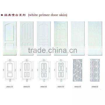 White Prime Coated Hdf Mdf Moulded Door Skin photo-2