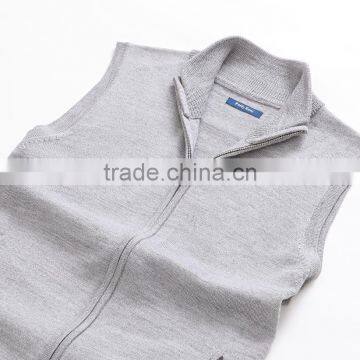 Men 's Knit Vest Latest Design Fall /winter Vest Sweater photo-3
